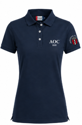 AOCLAD POLO BLAUW